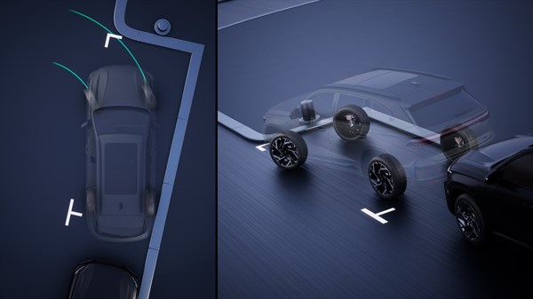 Renault Koleos full hybrid E-Tech - clearview transparent chassis