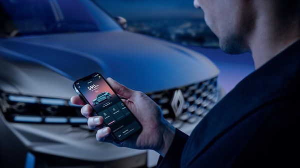 Renault Koleos full hybrid E-Tech - My Koleos app